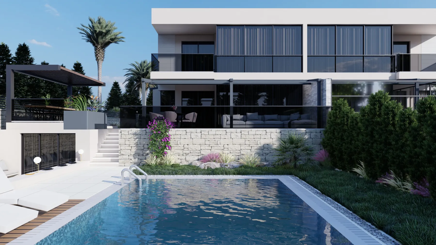 G.Ö Evi Çeşme Peyzaj Tasarım — görsel 3
