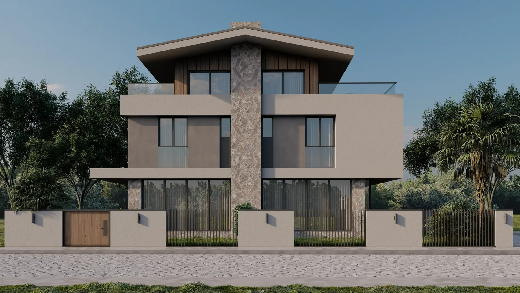 Görkem Gökşin Evi Çamlıçay Cephe Tasarım — görsel 2