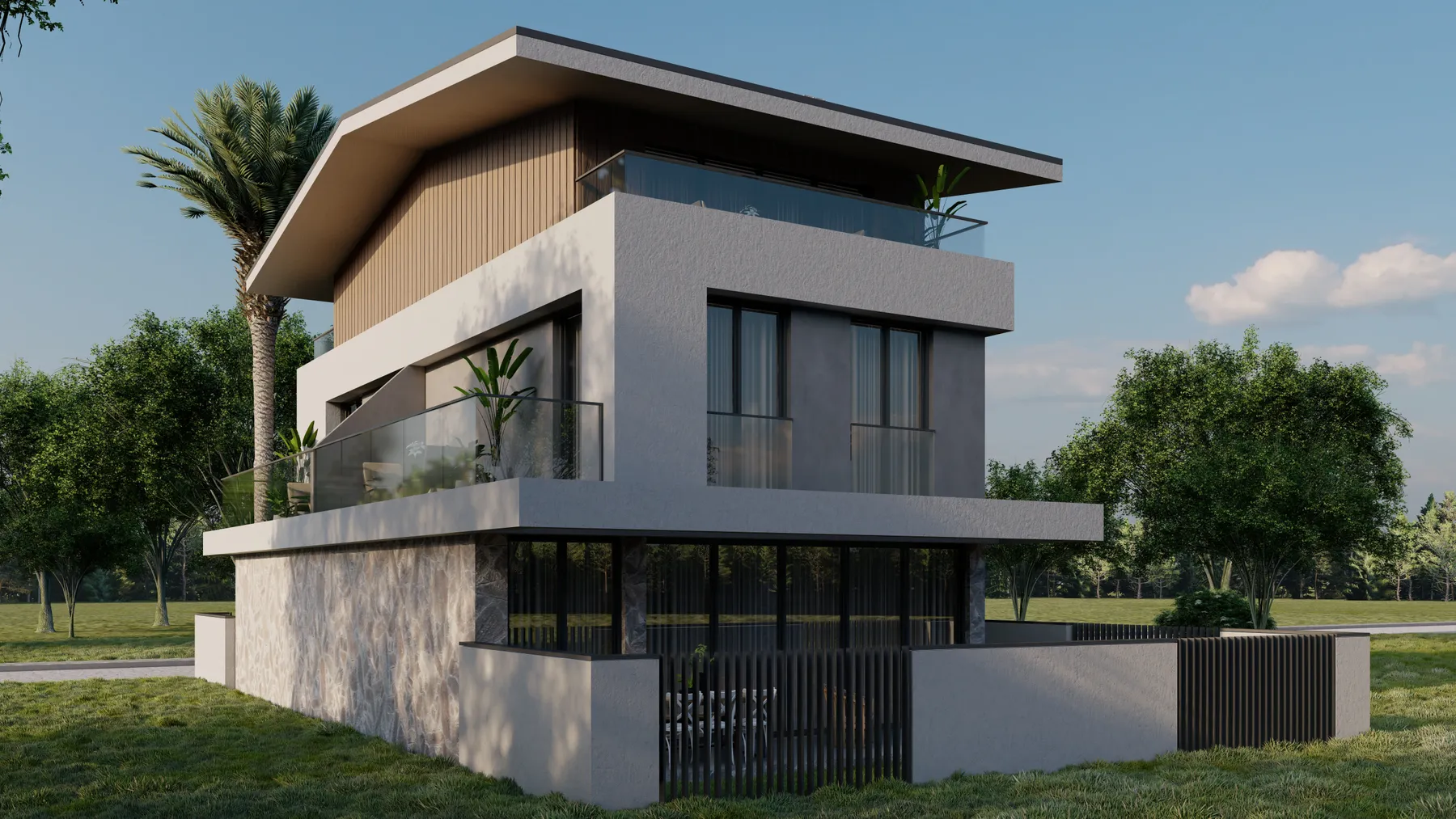 Görkem Gökşin Evi Güzelbahçe Cephe Tasarım — görsel 4