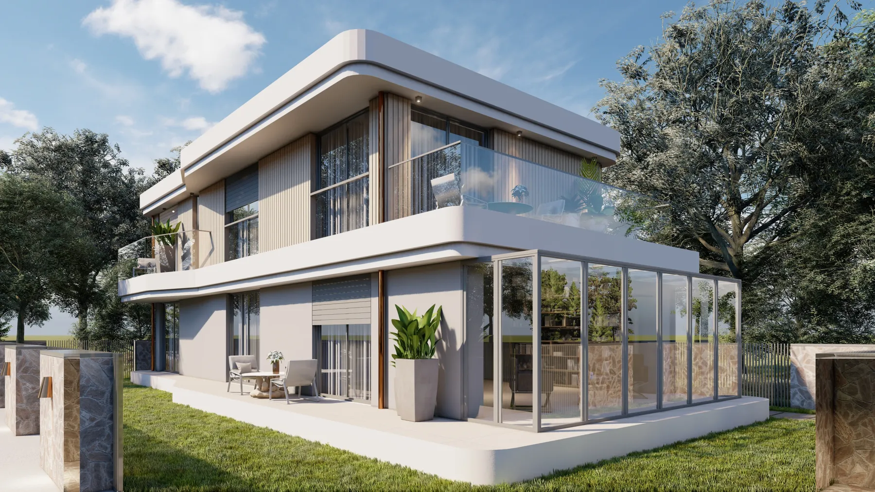 Salih Parıltı Evi Cephe Tasarım — görsel 6